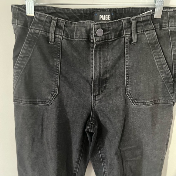 Paige Faded Mist ‘Mayslie’ Mid-Rise Jogger Jeans | Size 30| - Picture 6 of 11